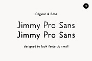 Jimmy Sans Pro - Handwritten Sans, a Sans Serif Font by Tom Chalky (Thumbnail 1 of 7)