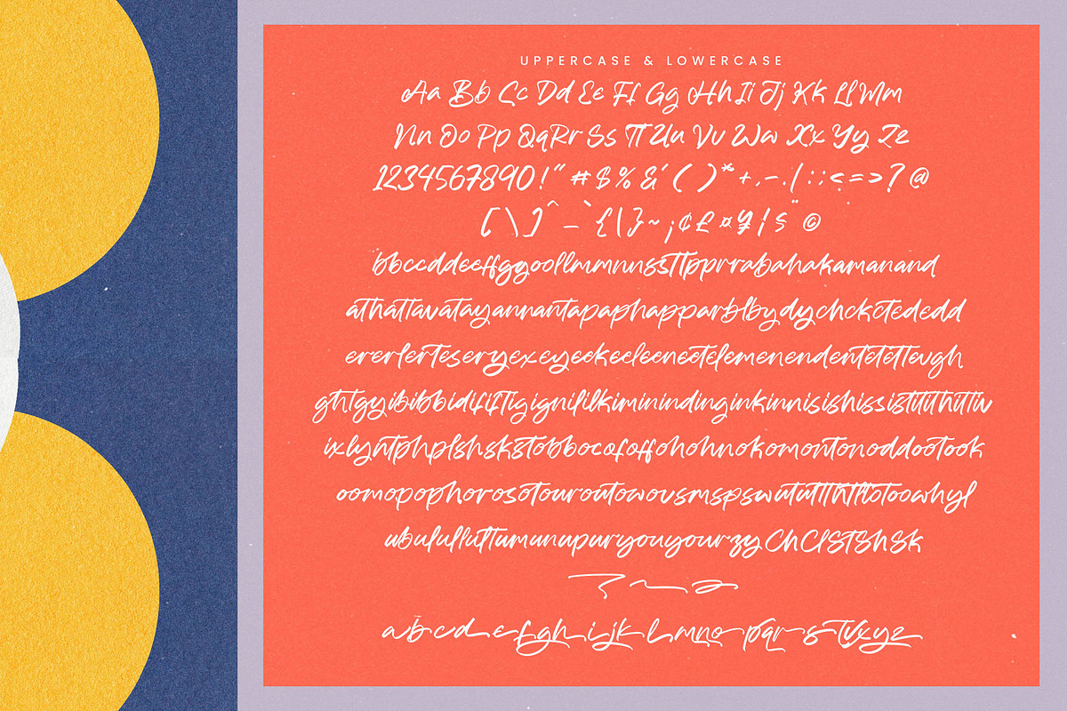 Melody Life Modern Handwritten Font, a Script Font by stylishtype.co (Photo 15 of 15)