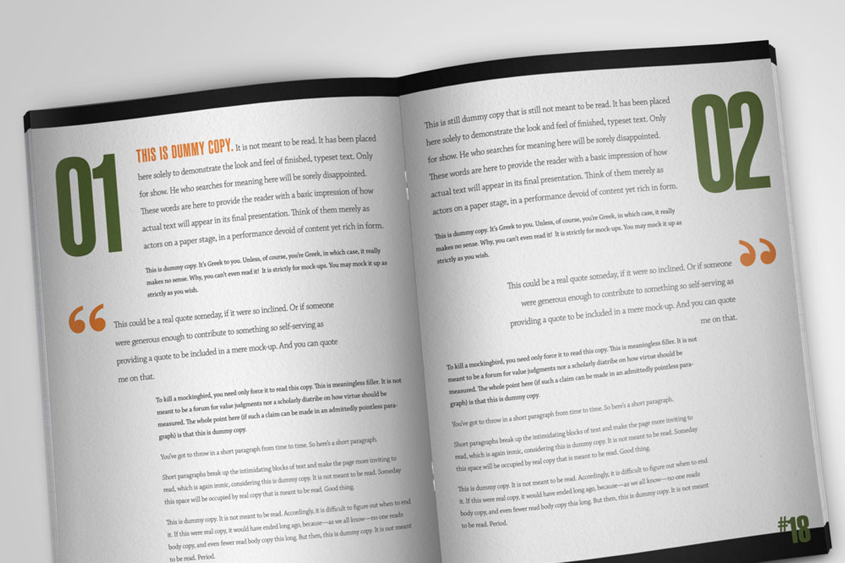 8.5x11 Booklet or Magazine Mock-up, a Print Template by Fat Girl Media (Photo 2 of 3)