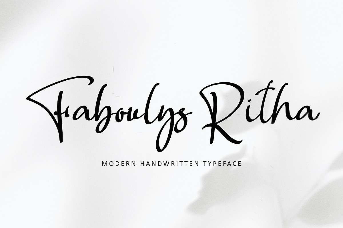 Fellin Blettys, a Script Font by pineungtype (Photo 6 of 8)