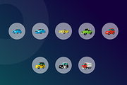 Car 3D Illustration, a Cars & Vehicle 3D Model by Vektora Studio (Thumbnail 5 of 6)
