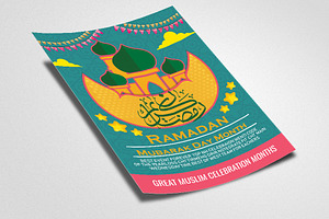 Ramadan Holy Month Flyer Template