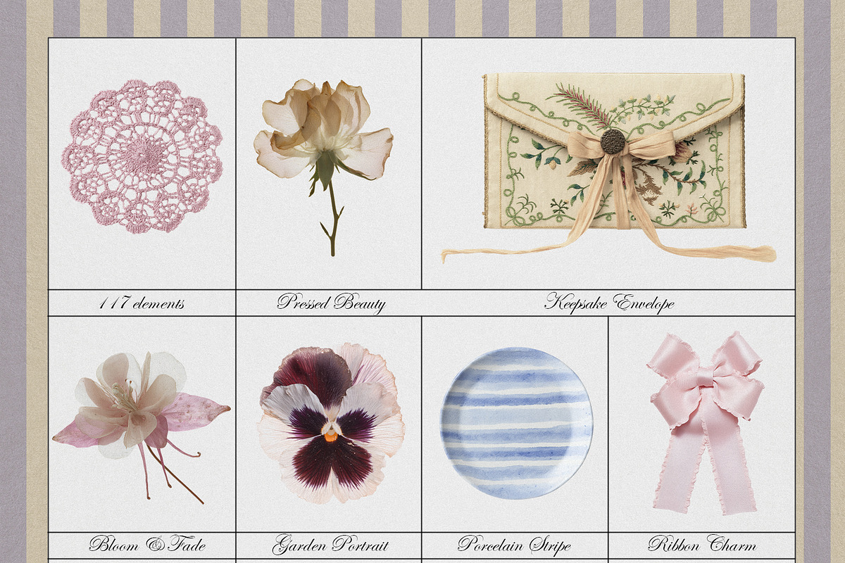 Cottage Keepsakes: Vintage Scrapbook, an Object Graphic by Purple (Photo 4 of 13)