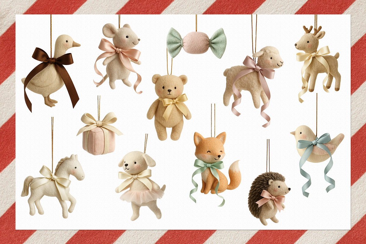 Whimsy Christmas Collage Pack, an Object Graphic by divanovskaya_nv (Photo 8 of 20)