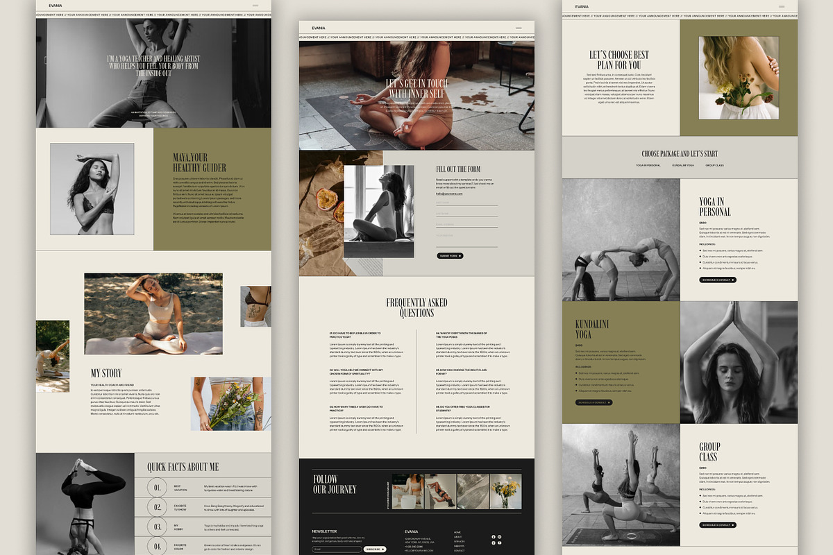 Evania | Showit Website Template, a Websites & App Template by Rare Muse (Photo 3 of 10)
