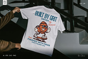 Mascot Rugby Ball Character T-Shirt, a Sport Illustration by shaondesigns (Thumbnail 4 of 6)