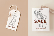Abstract Male Figure Line Art, a Person Illustration by Rough Edges Supply Co. (Thumbnail 8 of 8)