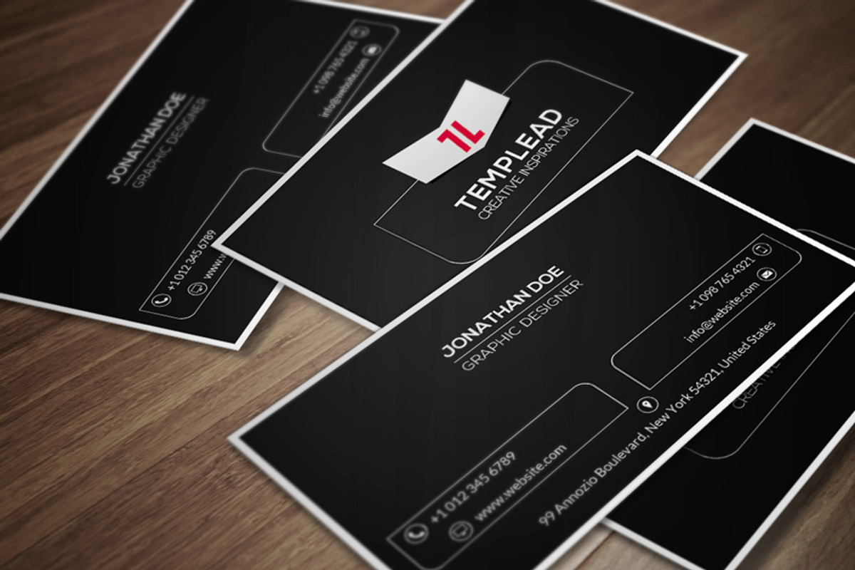Metro Business Card CM144, a Business Card Template by annozio (Photo 1 of 4)