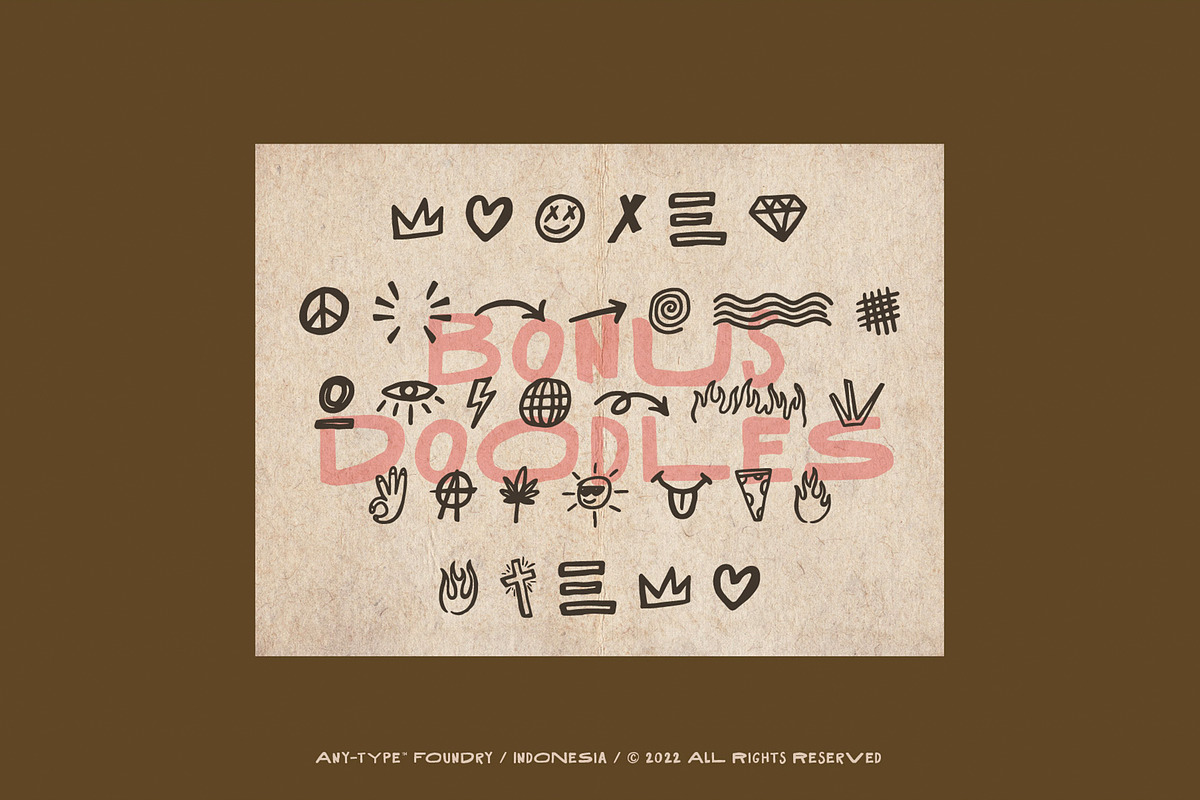 Dakota Rough Sans + Bonus, a Sans Serif Font by Any-Type® Foundry (Photo 6 of 7)