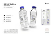 Plastic Bottle Mockup Template Set, a Household Mockup by DesignRushMarket (Thumbnail 1 of 11)