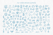 Coastal Vibes Minimal Summer Doodles, an Object Graphic by roskque (Thumbnail 3 of 8)