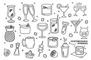 Hand-Drawn Cocktail Illustrations, an Illustration by Haleigh Peterson Studio (Thumbnail 3 of 5)