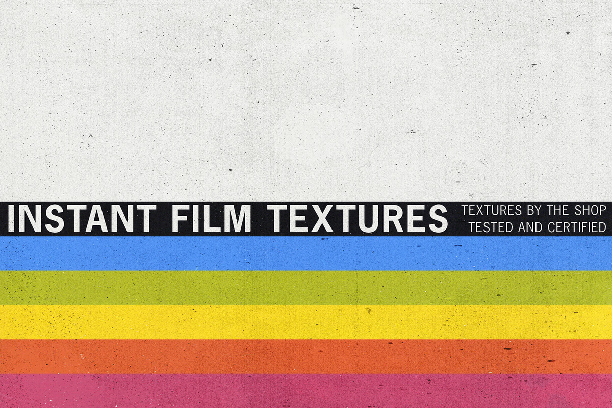 Expired instant film texture pack, a Texture Graphic by The Shop (Photo 4 of 15)