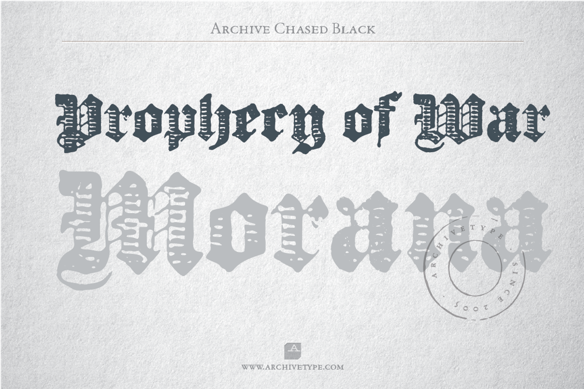 Archive Chased Black preview 2
