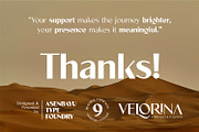 Velorina Font Family, a Sans Serif Font by Asenbayu (Thumbnail 14 of 14)