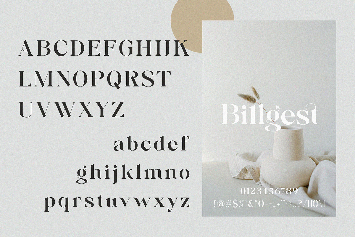 Billgest || Modern Classy Serif, a Serif Font by BrandSemut (Photo 10 of 10)