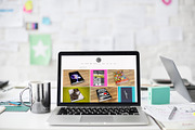 Laptop Mockups, a Templates & Theme by Evan Schlomann (Thumbnail 3 of 7)