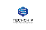 Techchip, a Branding & Logo Template by The Branding Fusion (Thumbnail 1 of 4)