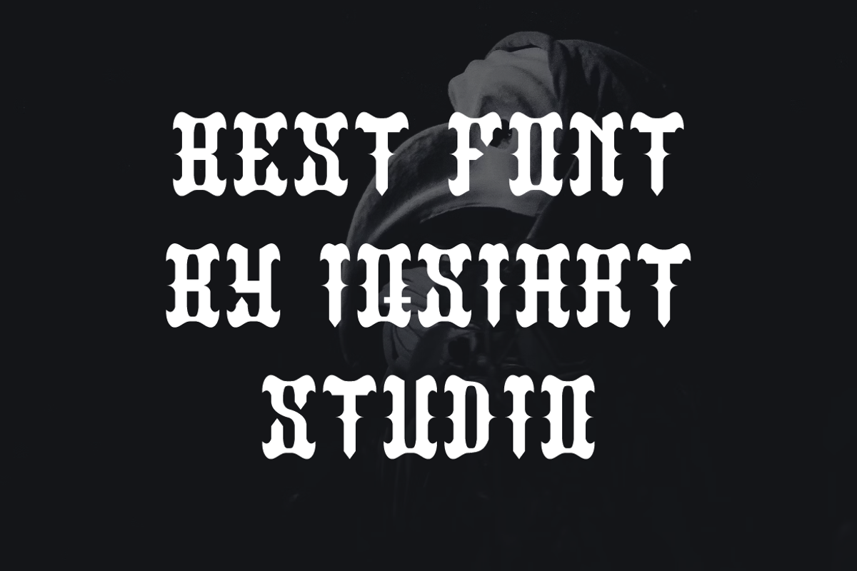 Scranoz - Artdeco Font, a Blackletter Font by Iqsiart Studio (Photo 4 of 6)