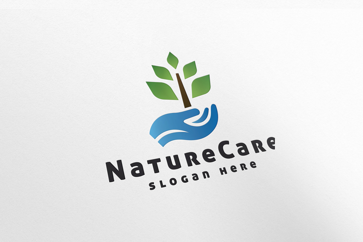 Nature Care and Green Care Logo, a Branding & Logo Template by Design_Planet (Photo 1 of 4)