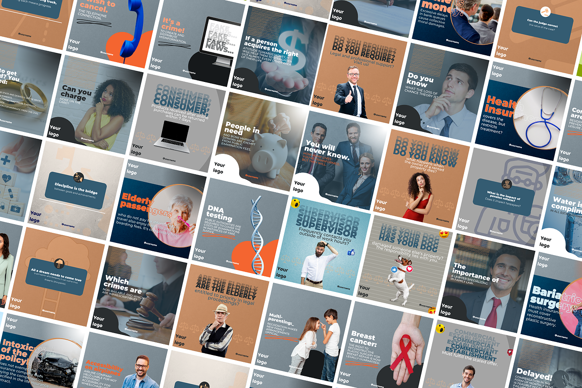 Legal Advisor Social Media Templates preview 2