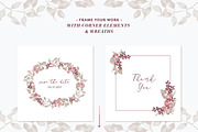 Winter Rose Watercolor Collection, a Seasonal Illustration by Laurel Autumn (Thumbnail 4 of 5)