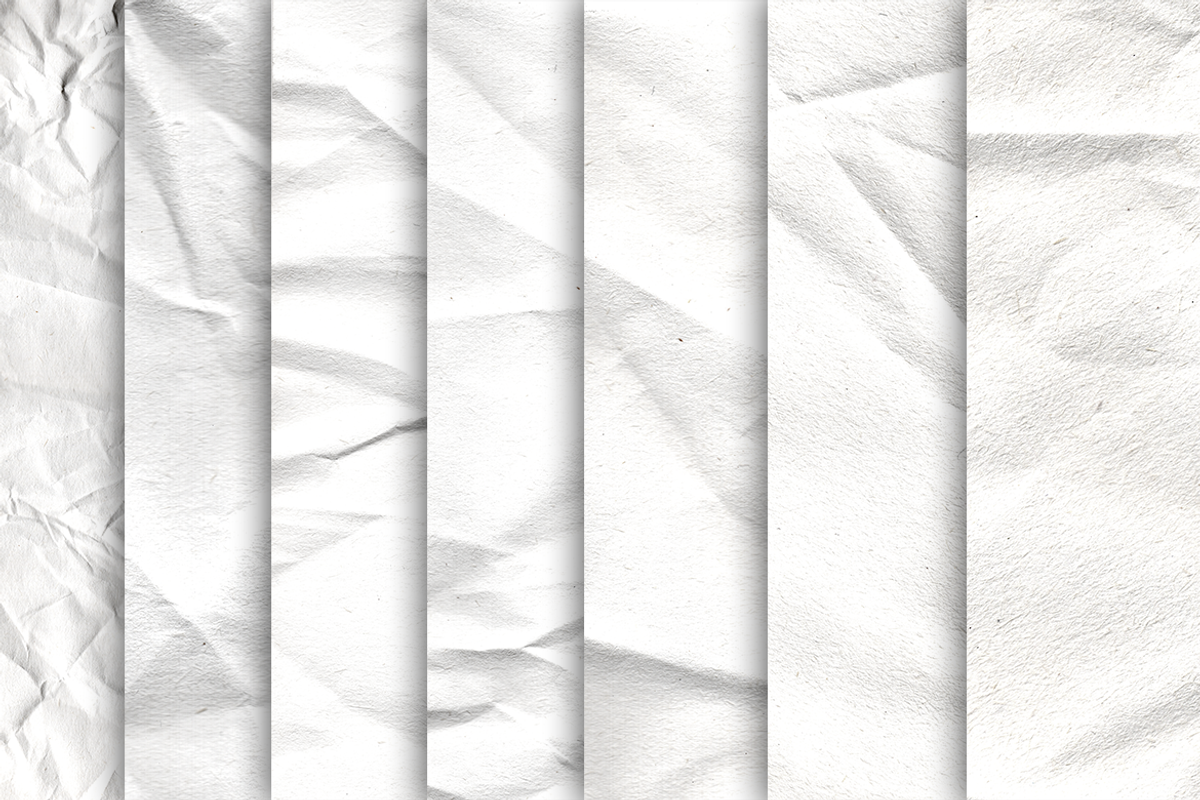 Realistic White Folded Paper Texture, a Texture Graphic by Ary_ngeblur (Photo 7 of 8)