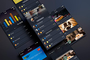 Finance App UI, an App Template by ALEX BENDER UI STORE (Thumbnail 1 of 5)