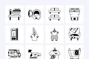 Animated Laundry Flat Icons, a Duotone Icon by Prosymbols (Thumbnail 8 of 9)