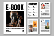 Minimal Ebook Template, an UI Kit Template by ContestDesign (Thumbnail 1 of 3)