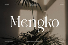 Mengko Elegant Serif Font