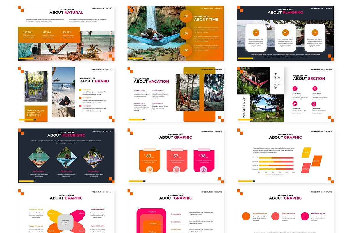 Relaxin - Powerpoint Template, a Presentation Template by AQR Studio