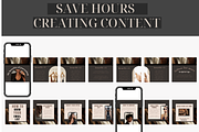Modern Instagram Canva Carousels, a Social Media Template by Oh So Social Boutique (Thumbnail 6 of 6)