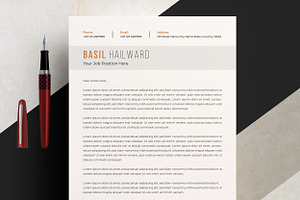 Elegant One-Page Resume Template