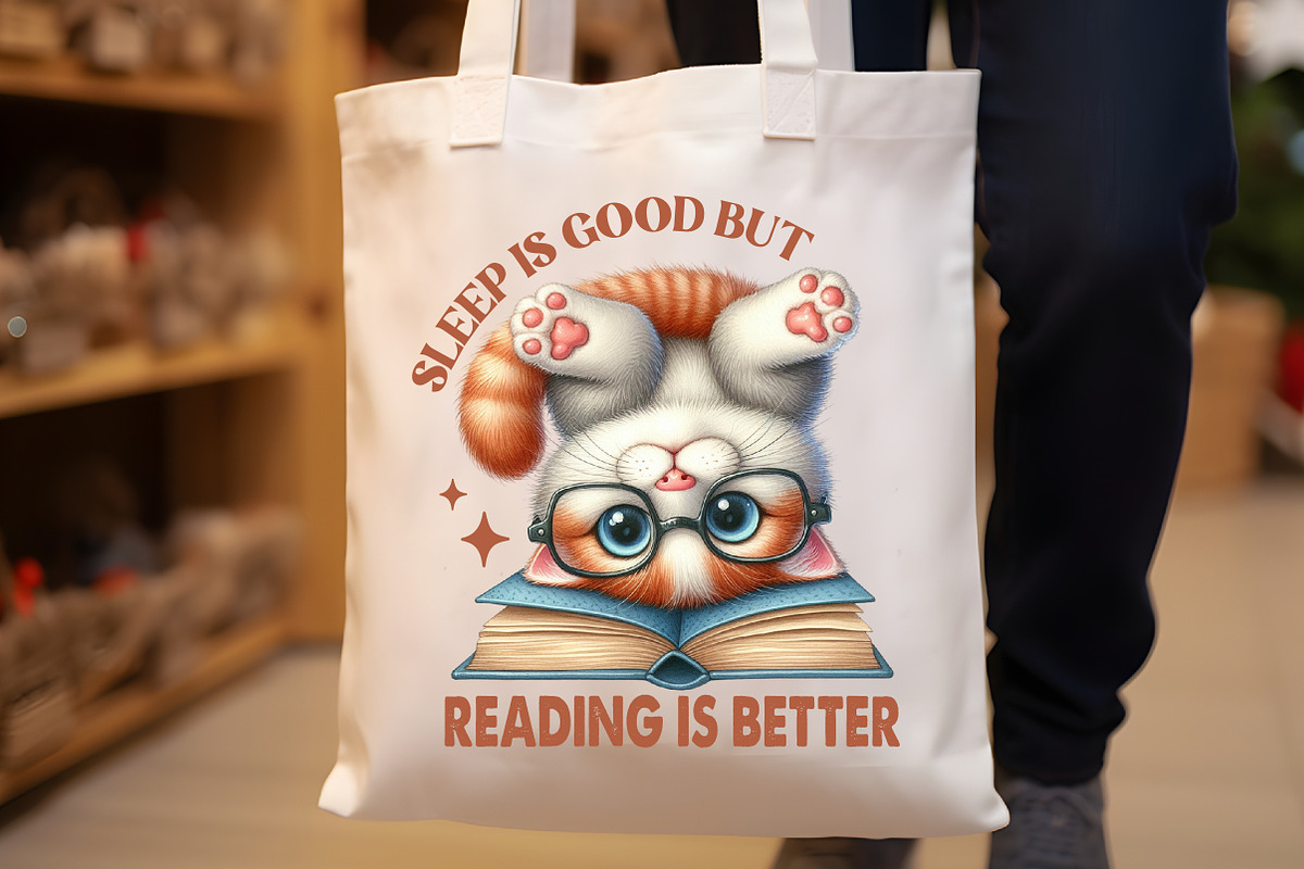 Sleep is Good but Reading is Better, an Illustration by Rose Art (Photo 3 of 6)