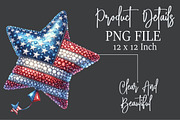 Rhinestone Sparkle American Clipart, an Illustration by Rose Art (Thumbnail 6 of 7)