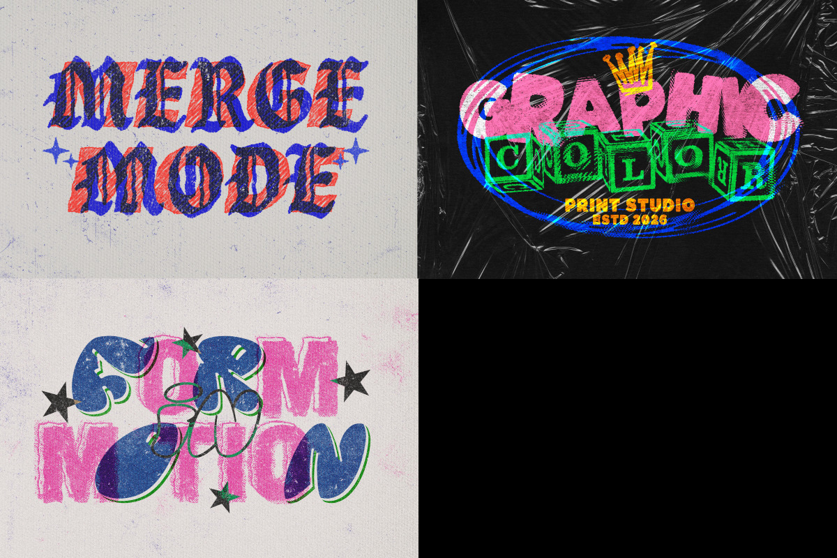 Overprint Text Effect, a Brushes & More by Matsero (Photo 2 of 4)