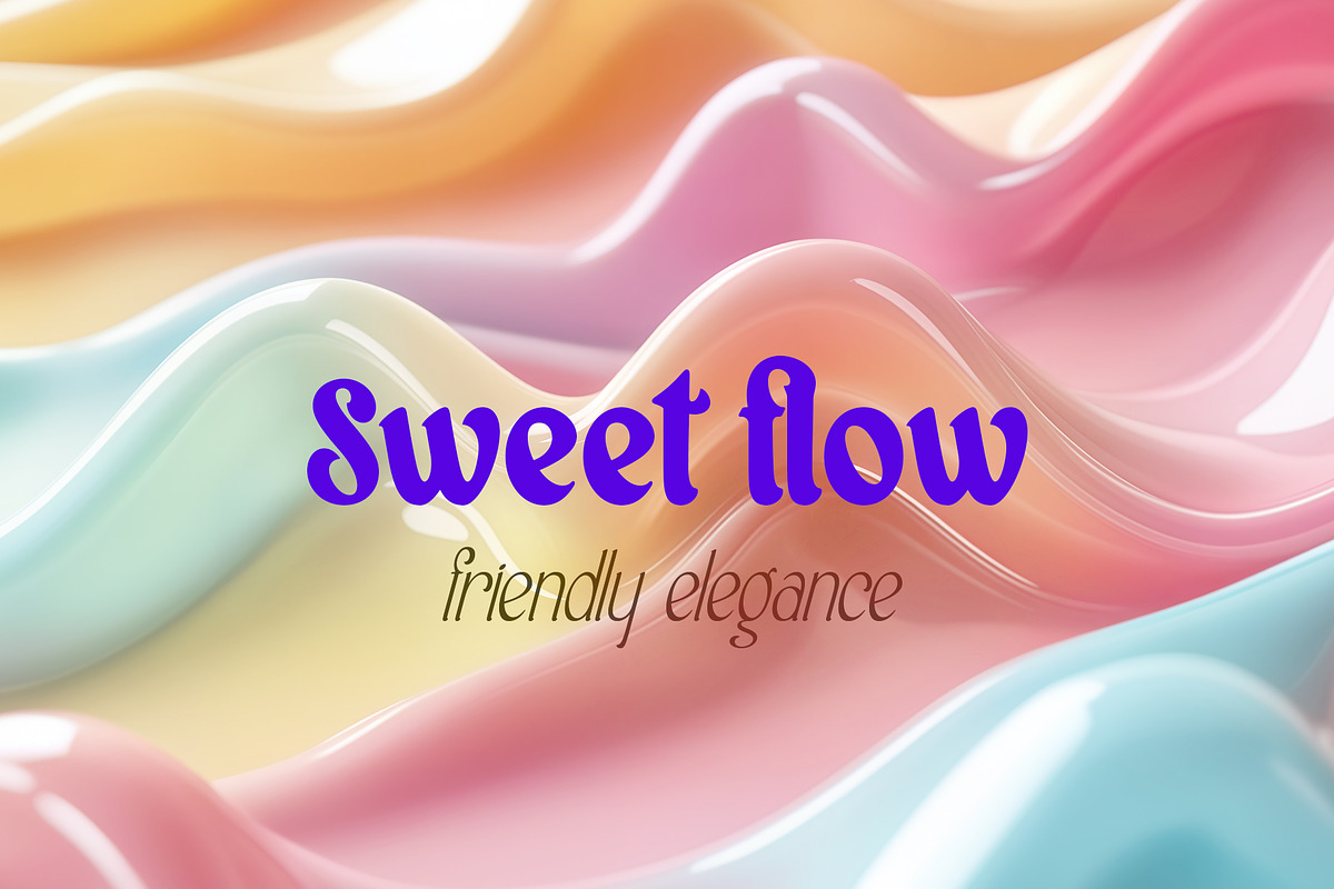 Sweet Waterfall, a Serif Font by Sentavio (Photo 11 of 11)