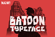 Batoon - Rugged Typeface, a Sans Serif Font by HipFonts (Thumbnail 1 of 10)