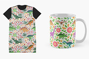 Era of Dinosaurs Patterns, a Pattern Graphic by Michiru13 (Thumbnail 16 of 17)