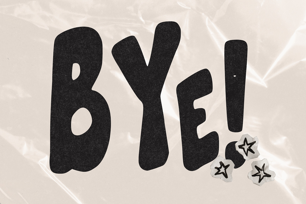 Sweetrouble Retro Bubble Font, a Sans Serif Font by The October Creative (Photo 8 of 8)