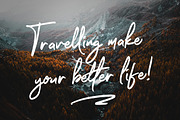 Hello Santtiny Brush Instagram Font, a Script Font by Creatype Studio (Thumbnail 4 of 5)