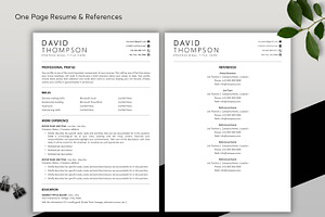 ATS Resume CV Word & Google Docs 24