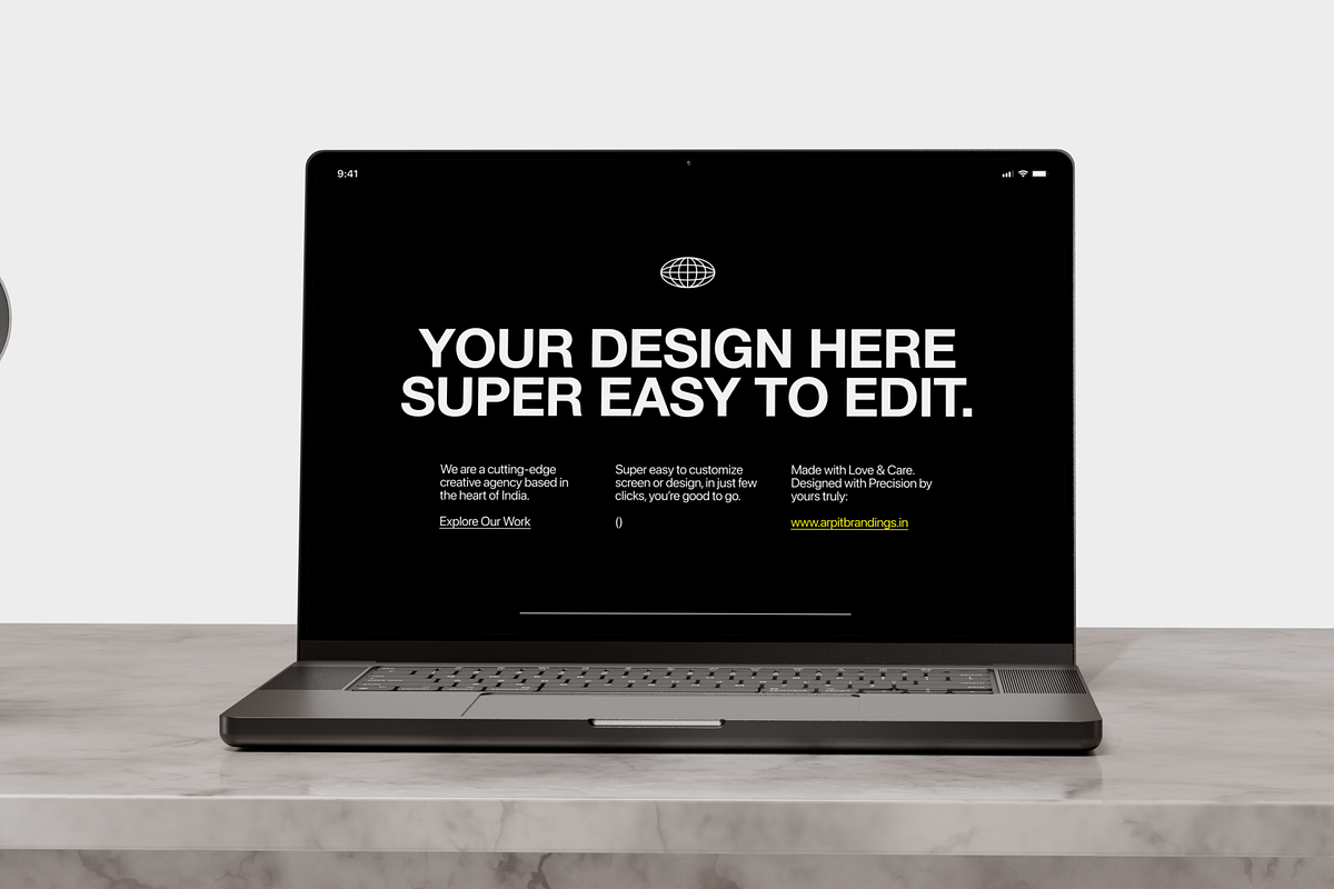 Animated MacBook Pro Mockup | 11, a Device Mockup by Arpit Brandings (Photo 3 of 7)