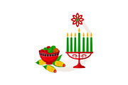 Kwanzaa Candle Holder Vector Set, an Object Graphic by Designs_River (Thumbnail 7 of 16)
