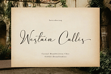Westain Callis | Casual Handwritten