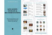 Airbnb Welcome Book Template - Blue, a Poster Template by Templatables (Thumbnail 5 of 11)