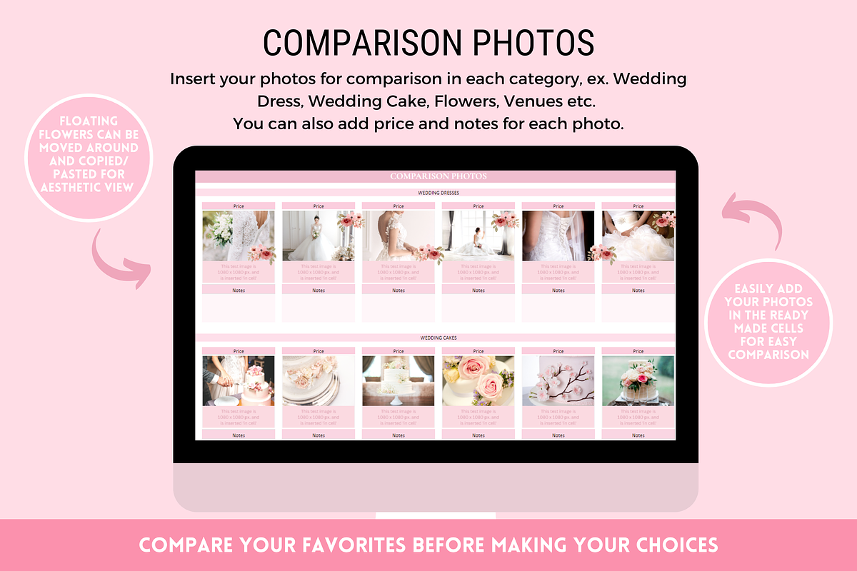 Wedding Planner Spreadsheet, a Templates & Theme by SunshineStudioBoutique (Photo 9 of 10)