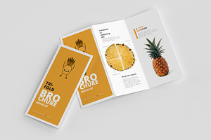 3-Fold Tri-Fold Brochure Mockups