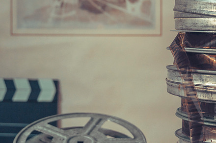 Reels of old movies, an Arts & Entertainment Photo by SergeKa